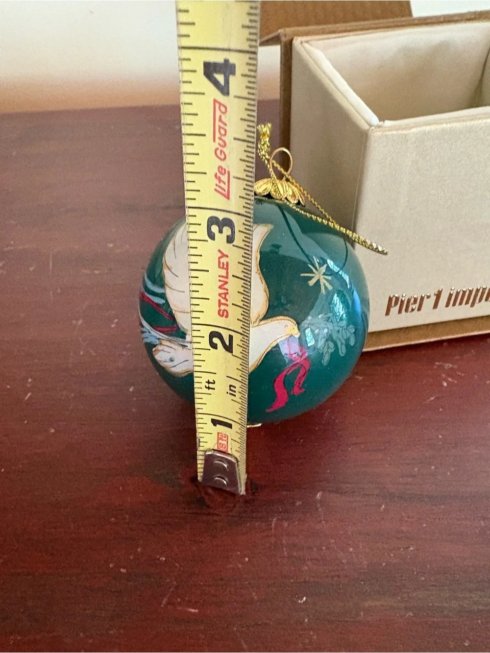 Pier 1 Le Bien 2021 Peace Dove Ornament with box